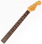 Allparts SRO-WRF Select AAA Roasted Flame Maple Stratocaster Neck Body View